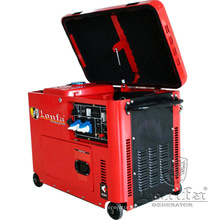 6.5kw Kama tipo monofásico generador diesel portable estupendo silencioso